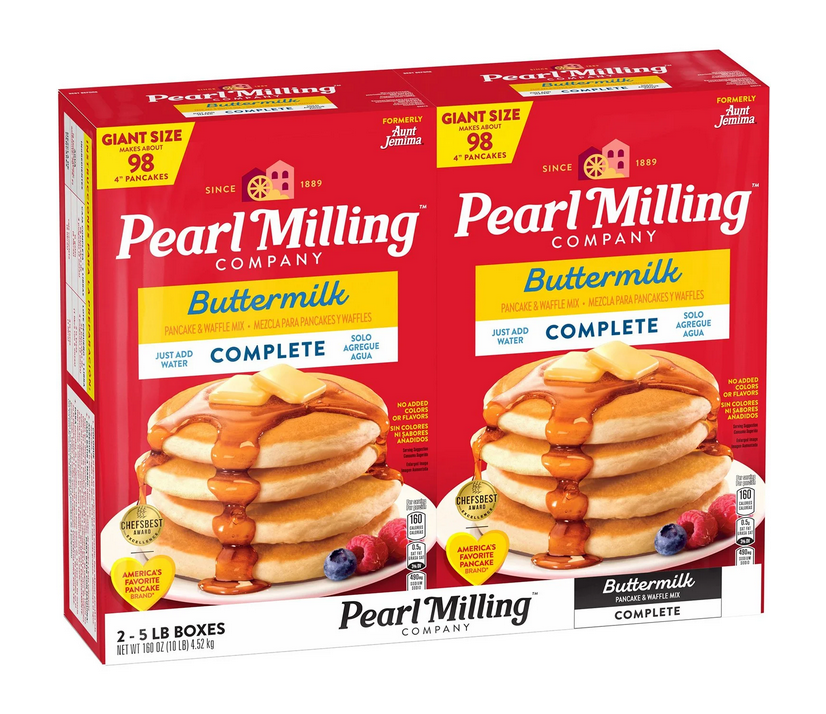 Pearl Milling Complete Pancake Mix 10lb 2-Pack Original Flavor
