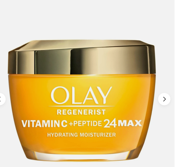 Olay Vitamin C Peptide 24 Max Hydrating Moisturizer 1.7 oz for Radiant Skin