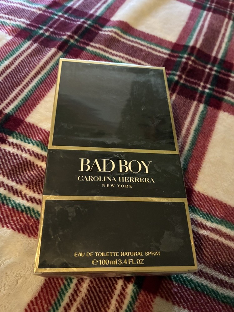Bad Boy by Carolina Herrera 3.4 oz EDT Cologne for Men New In Box