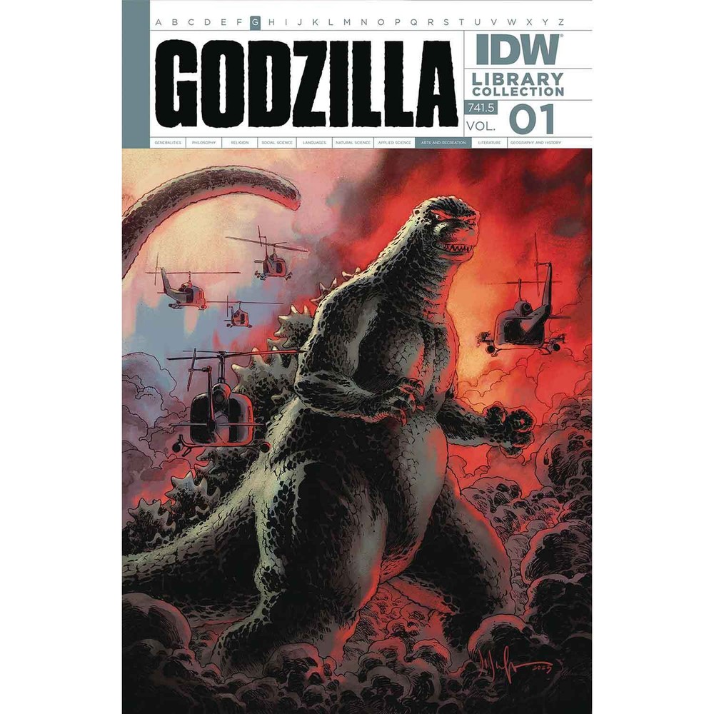 Godzilla Library Collection Vol 1 IDW Publishing October 2023 Hardcover Edition