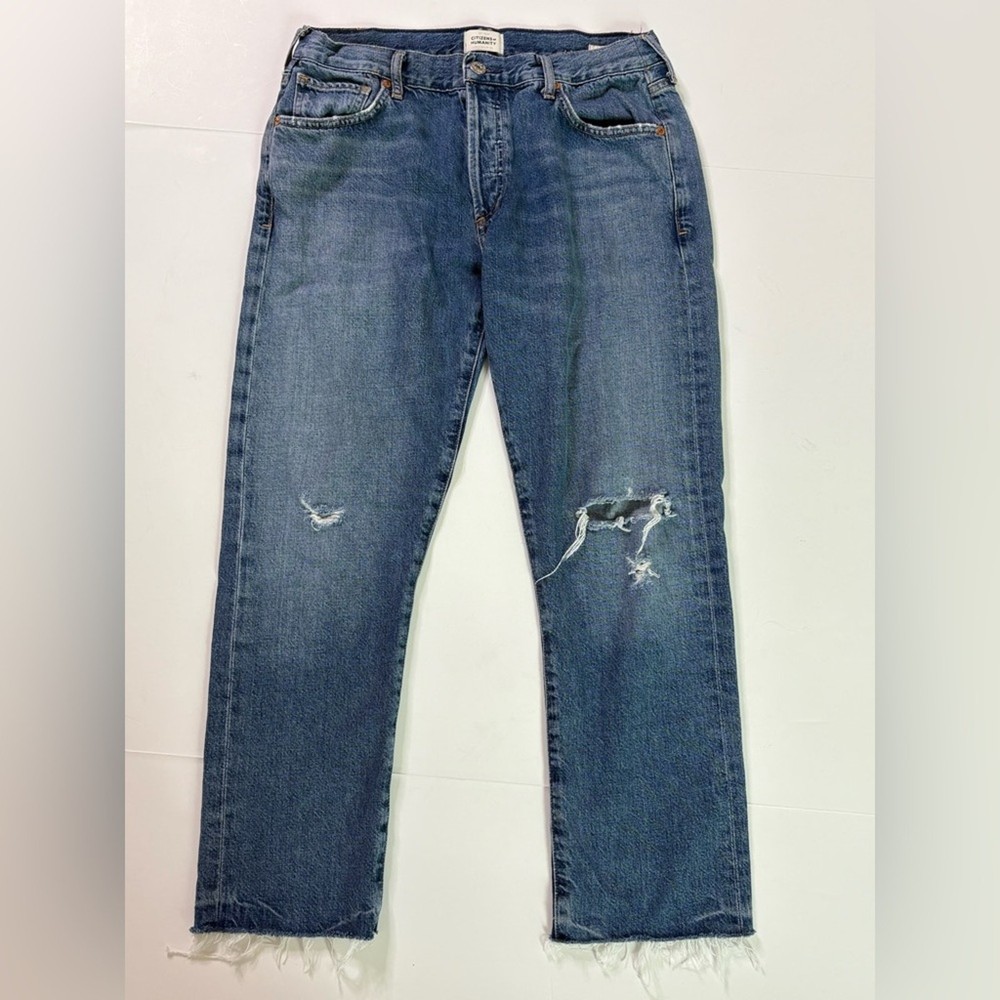 Citizens of Humanity Women’s Size 26 Emerson Relaxed Straight High Rise Jeans in Classic Fit