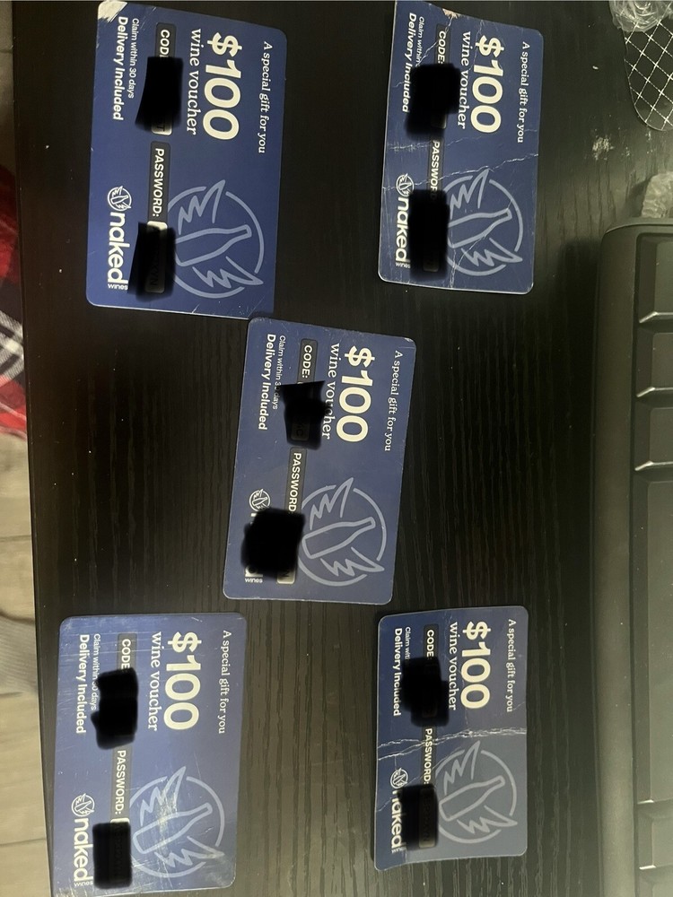 100 Wine Voucher / Gift Card Nakedwines.com-image