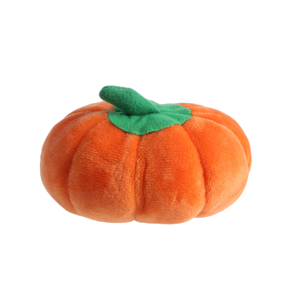 Plush Toys Pumpkin Shaped Squeaky Toys Chew Toys Kitten Puppy