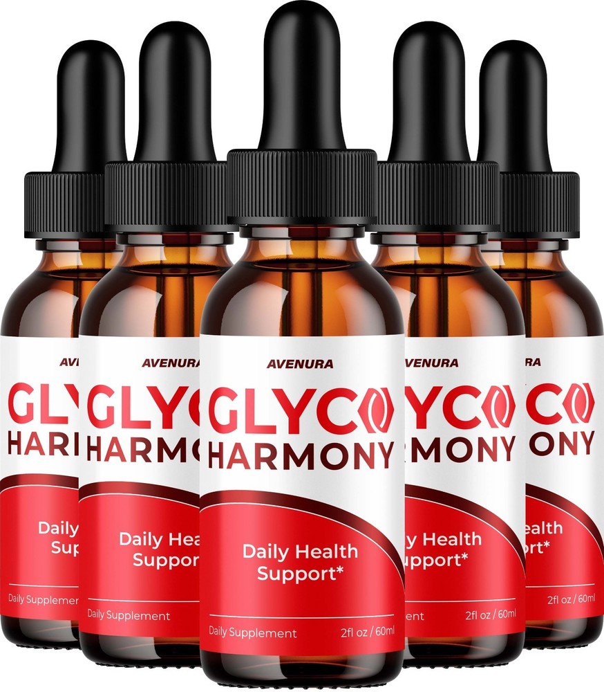 (5 Pack) Glyco Harmony Liquid Drops – GlycoHarmony Drops Extra Strength