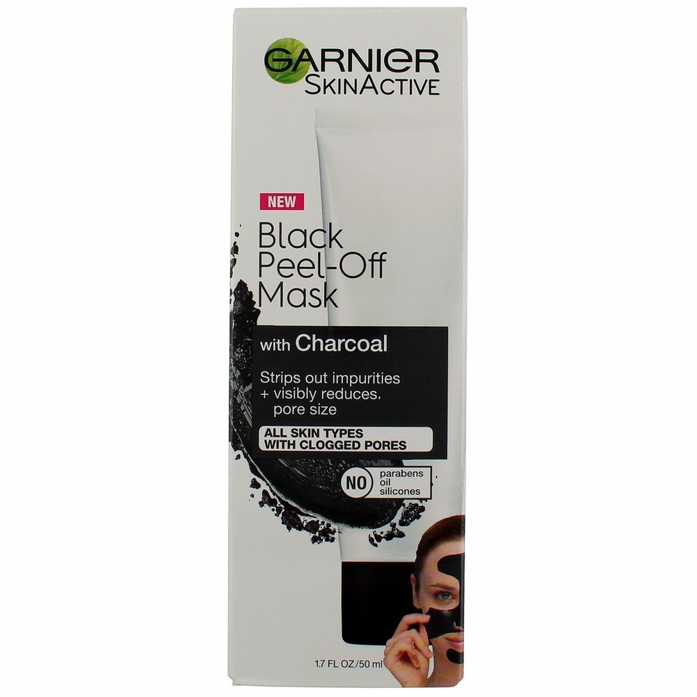 Garnier SkinActive Blackhead Peel-Off Mask 1.7 oz Deep Cleansing Pore Treatment