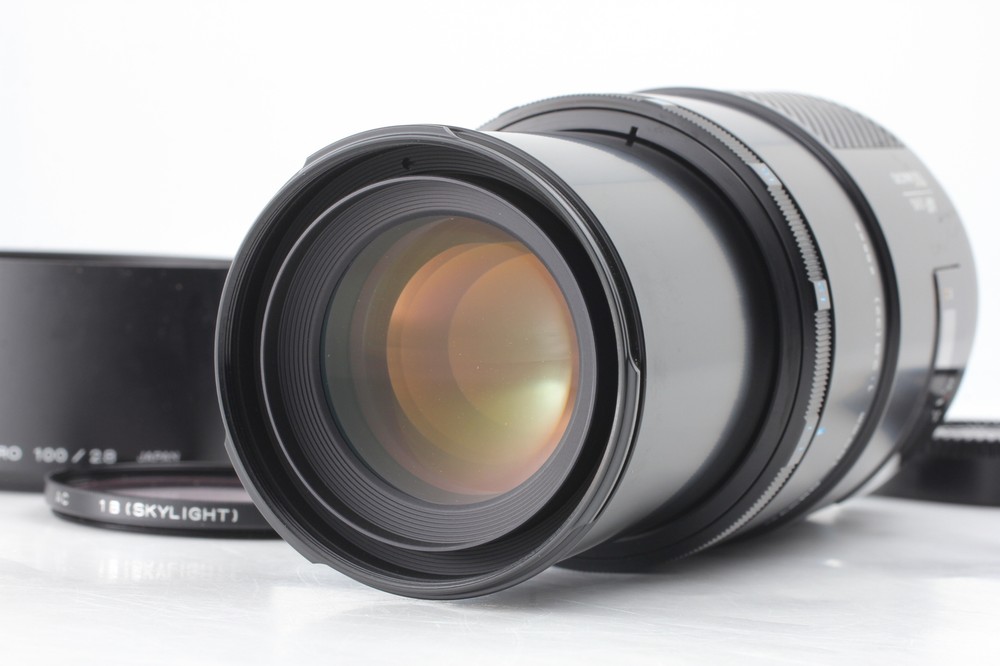 [Near MINT] Minolta AF 100mm f/2.8 Macro Lens for Sony A From JAPAN