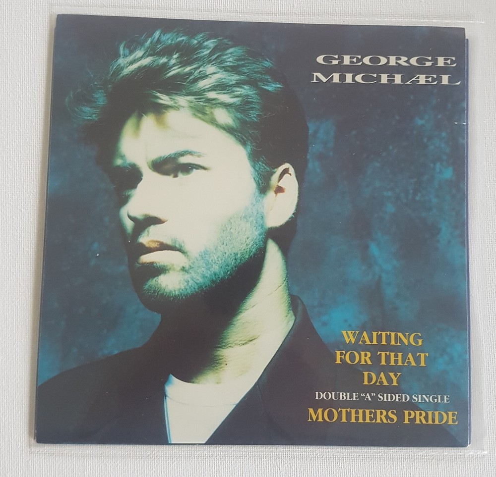 RARE George Michael Waiting For That Day/Mothers Pride 7