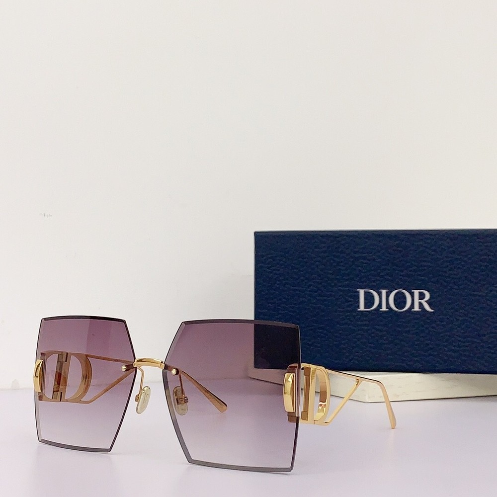 Dior Mirror Square Women’s Sunglasses 30 Montaigne S7U B0B0 Size 61 Stylish UV Protection