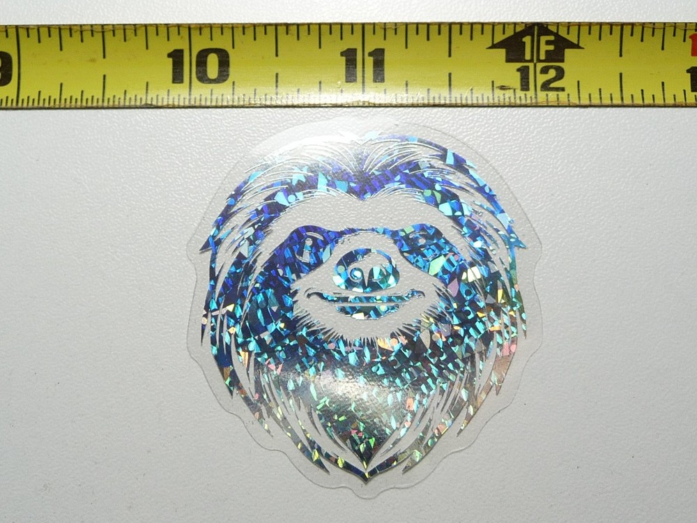 Sloth Holographic Sticker Decal for Zoo Wildlife Scrapbooking