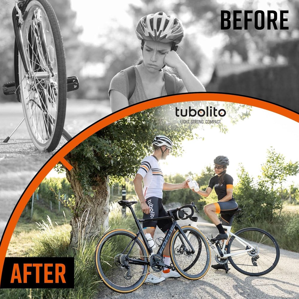 700C Bike Tube 18-32mm | Lightweight Durable for Rim & Disc Brakes  