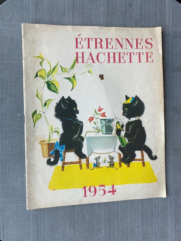 Catalog New Year Hachette 1954 in Good Condition-image