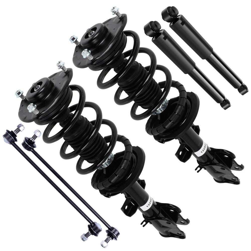 Front Struts Rear Shock Absorbers Sway Bars Link Kit For 2011-2013 Kia Sorento