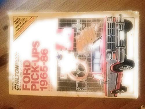 Chilton's Ford Pickups, 1965-86 (Ch..., The Nichols/Chi