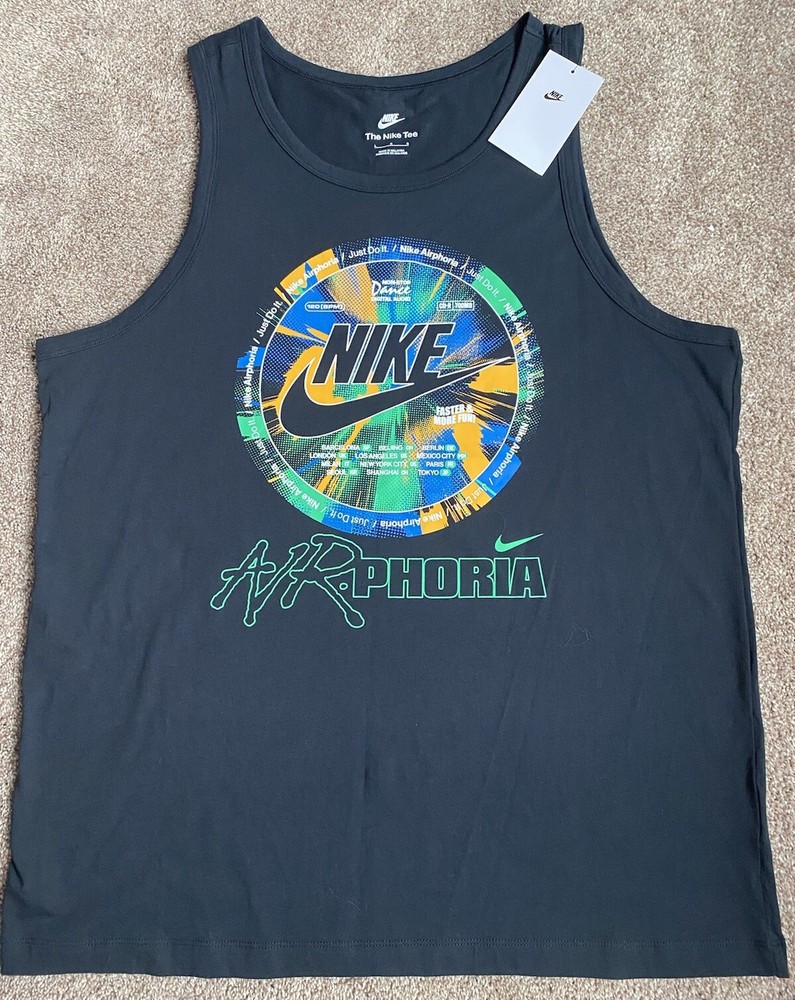 NWT Nike Just Do It Airphoria Tank Top Tee Men’s Sz Large FREE SHIPPING!!!