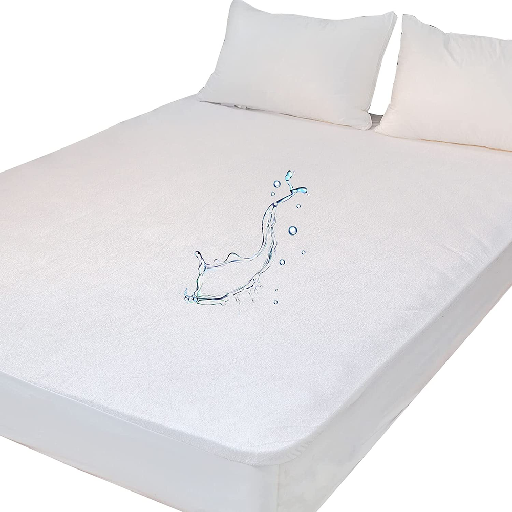 Waterproof Twin XL Mattress Protector for College Extra Long Twin Bed Bamboo Te