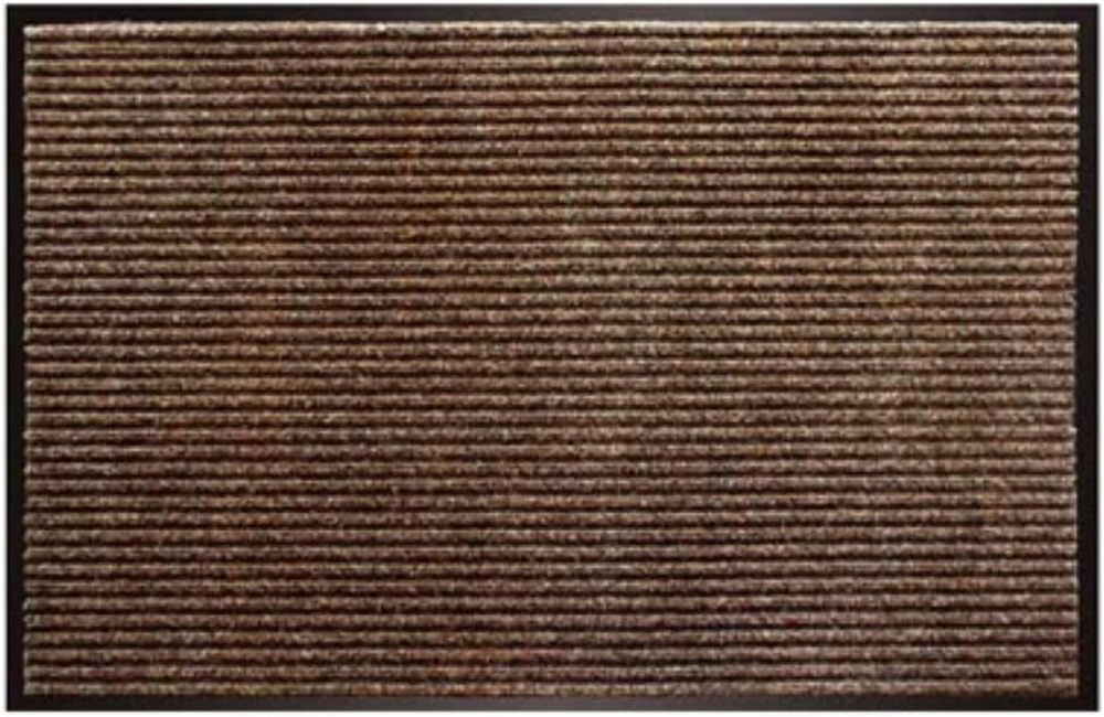 Cocoa Apache Rib Utility Mat 3x5 Feet for Durable Floor Protection