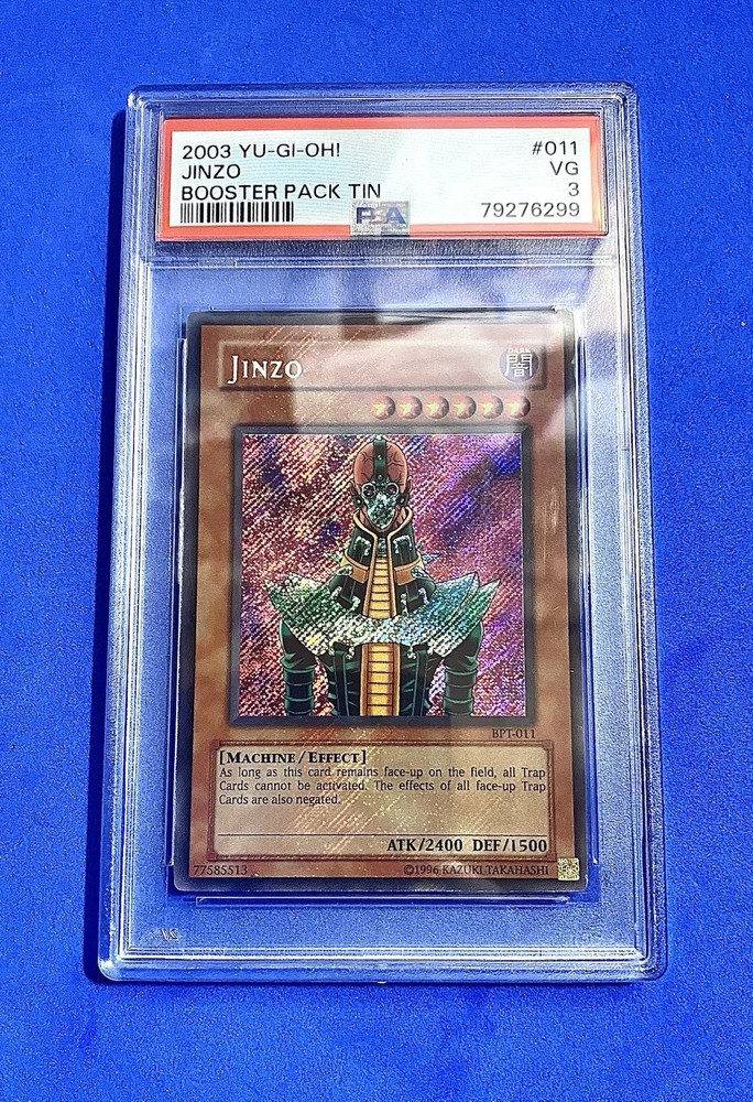 2003 Yu-Gi-Oh Jinzo BPT-011 PSA 3 Very Good Fast Shipping