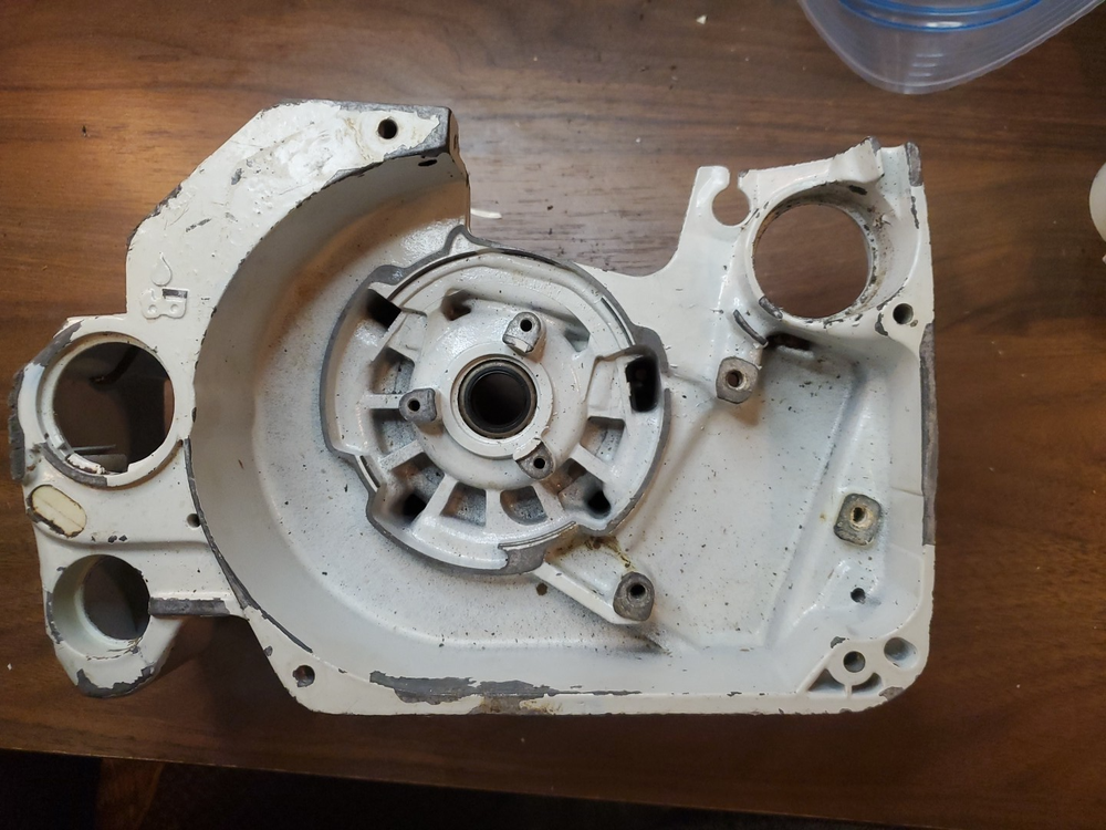 USED STIHL 066/MS660 FLYWHEEL SIDE CRANKCASE HALF GOOD BEARING 1122 021 0706 SD3