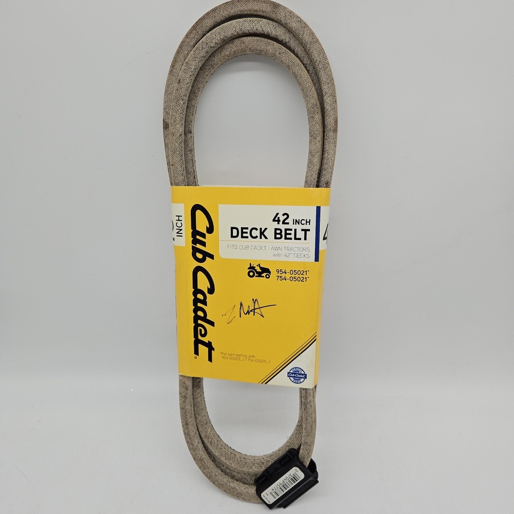 Cub Cadet Deck Drive Belt for 42 inch Riding Lawn Mowers OE# 954-05021 754-05021