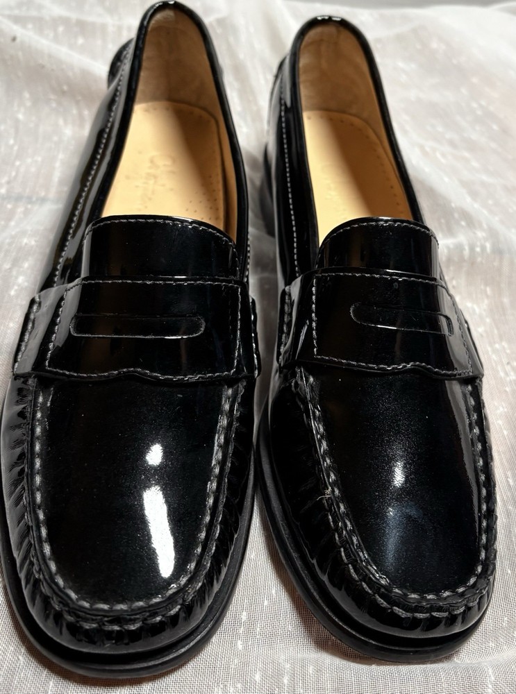 NEW Cole Haan $175 Women’s Patent Penny Loafers—Size 5.5 M