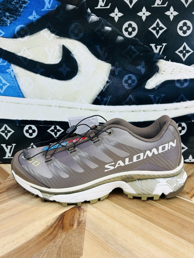 Salomon XT-4 OG Aurora Borealis Brown Cantee Dried Herb Mens Size 10 47442532