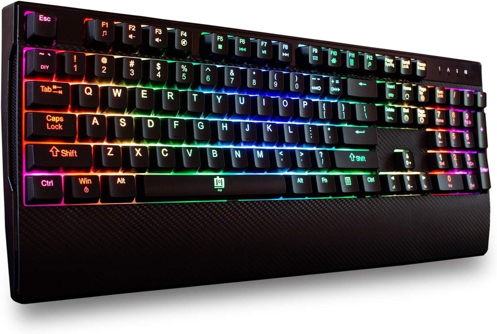 Deco Gear RGB Mechanical Gaming Keyboard with Anti-Ghosting in Black