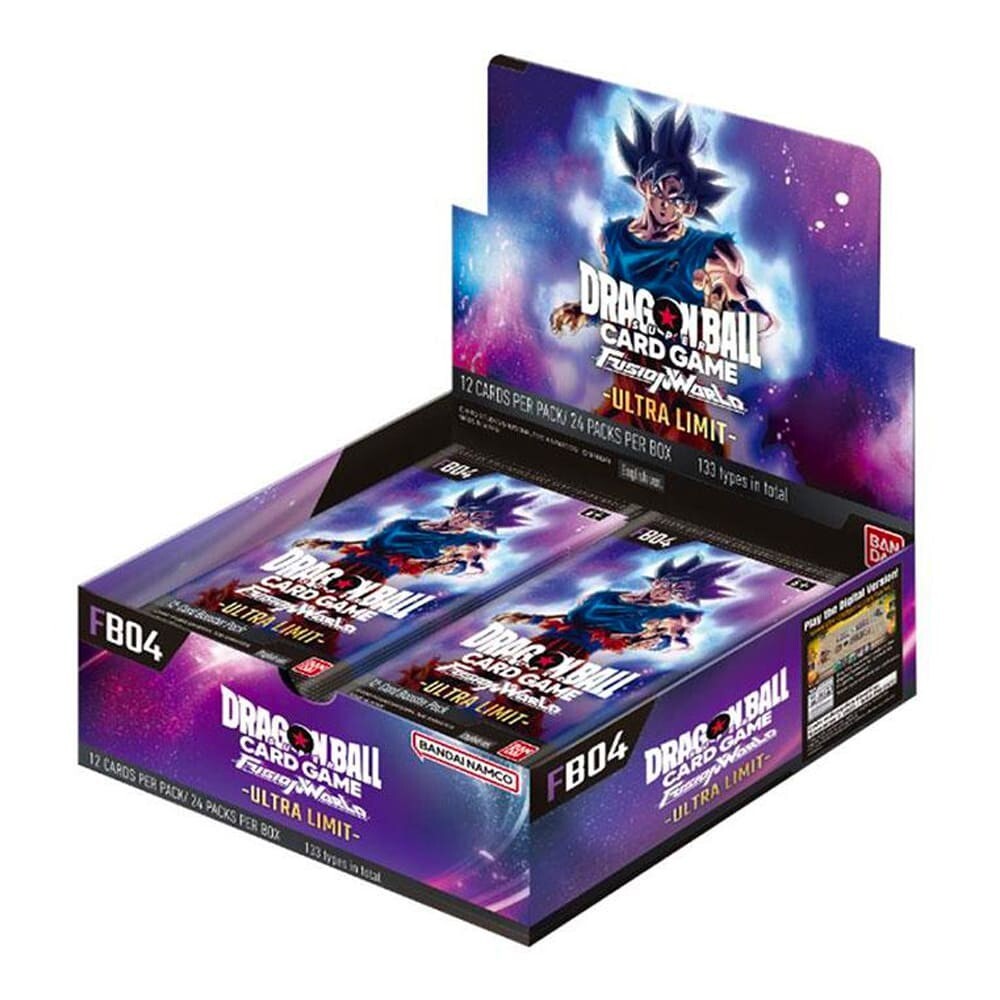 Dragon Ball Super Card Game Fusion World FB-04 Booster Display (24 Packs) - English