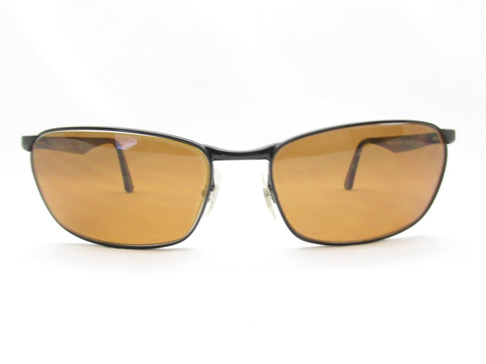 RAY-BAN RB 3534 002 BLACK METAL SPORTS WRAP EYEGLASSES FRAMES 62-17-135 117768