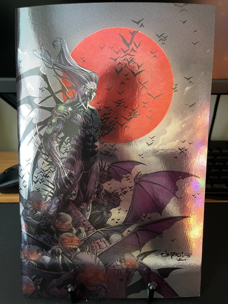 Darkness #1 (2025) - Jimbo Salgado Exclusive Foil Cover - Topshelfcomics -NM HTF