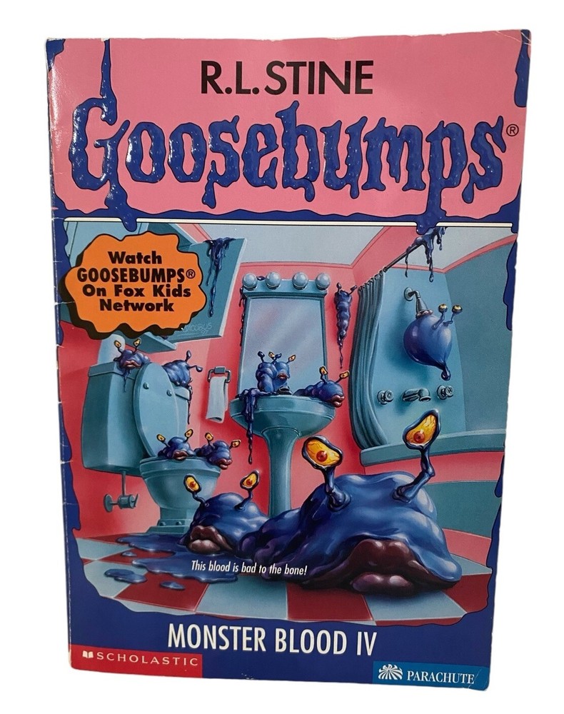 Goosebumps Monster Blood IV by R. L. Stine 1st Print (Trade Paperback)