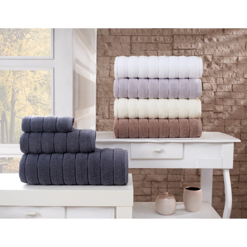 8-Piece Turkish Cotton Wash Towels - 12x12 Inches, Soft & Absorbent