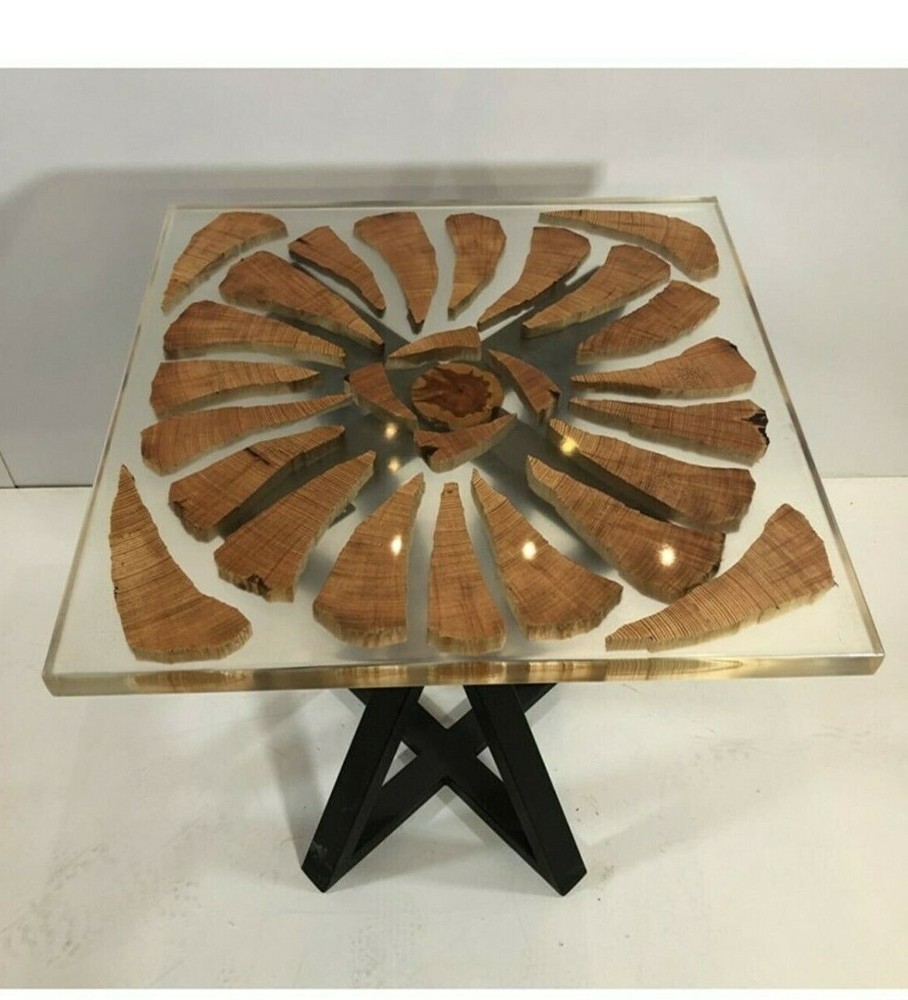 Outdoor Decor Epoxy Coffee Table Top Resin River Handmade Furniture Sofa Table