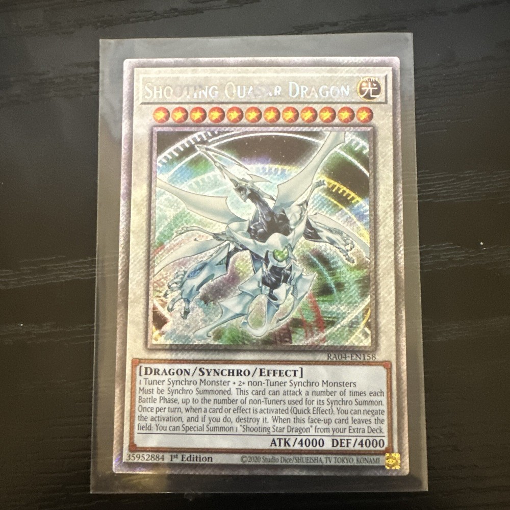 Shooting Quasar Dragon - Ultra Rare Yu-Gi-Oh Collectible Card