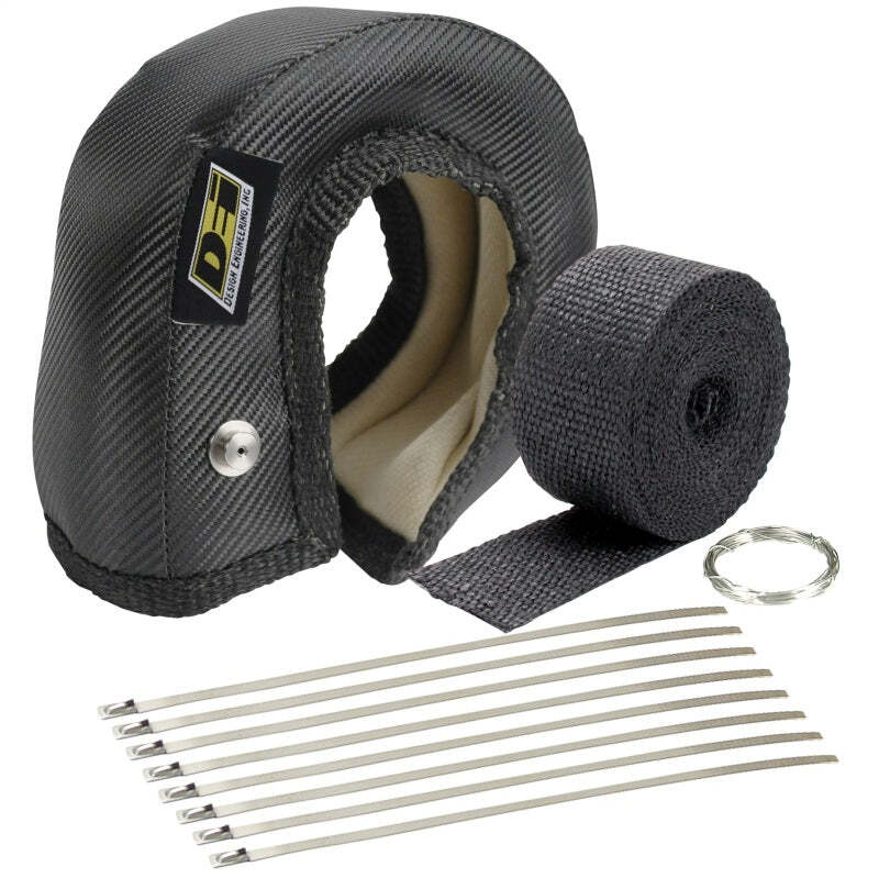 DEI Turbo Shield T4 Kit in Onyx Heat Protection Wrap