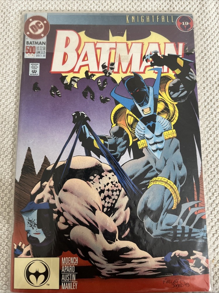 DC Comics Batman #500 (1993) Batman Collectible Comic Book