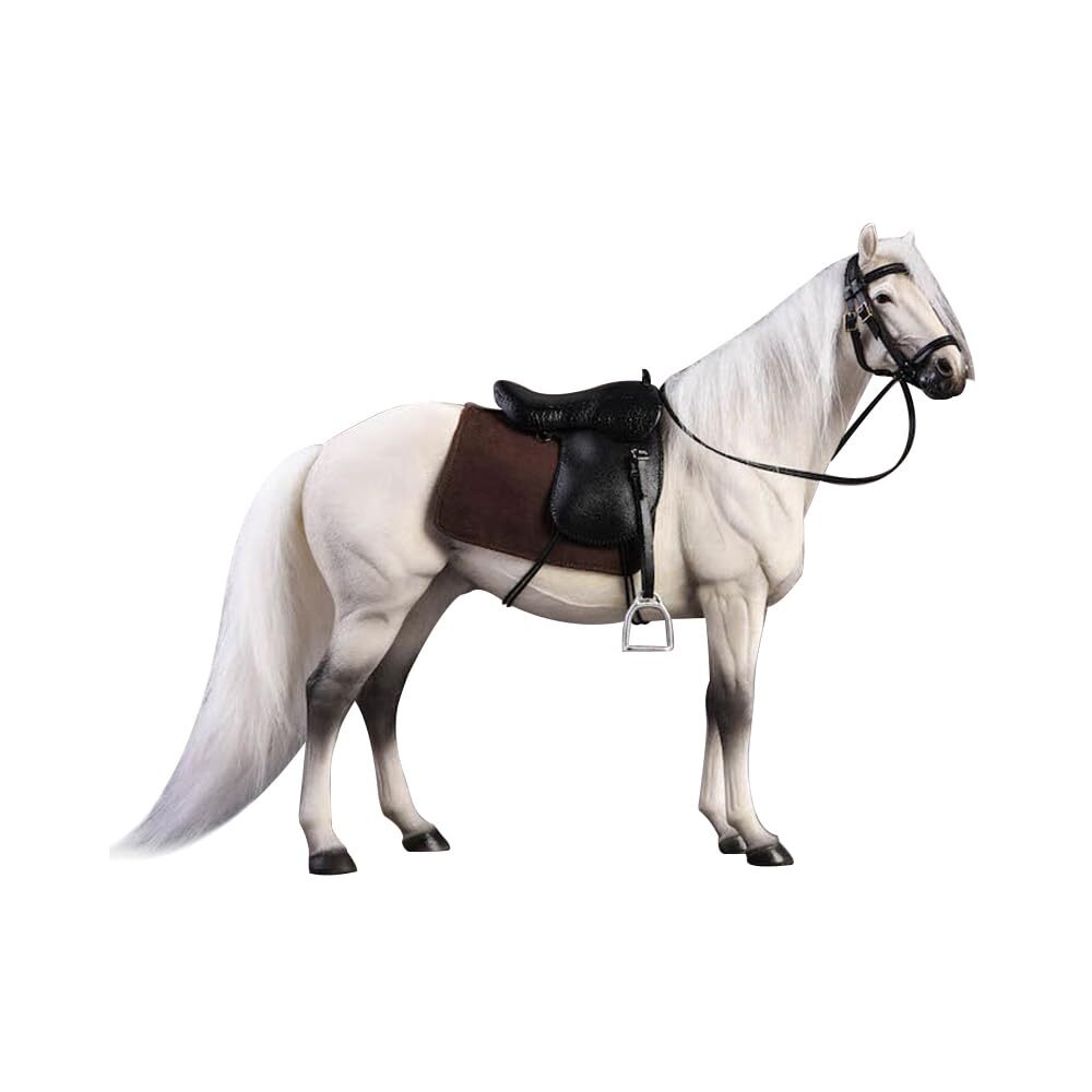 Hanover Resin White Horse Decorations Home Décor Horse Statue for Desk...
