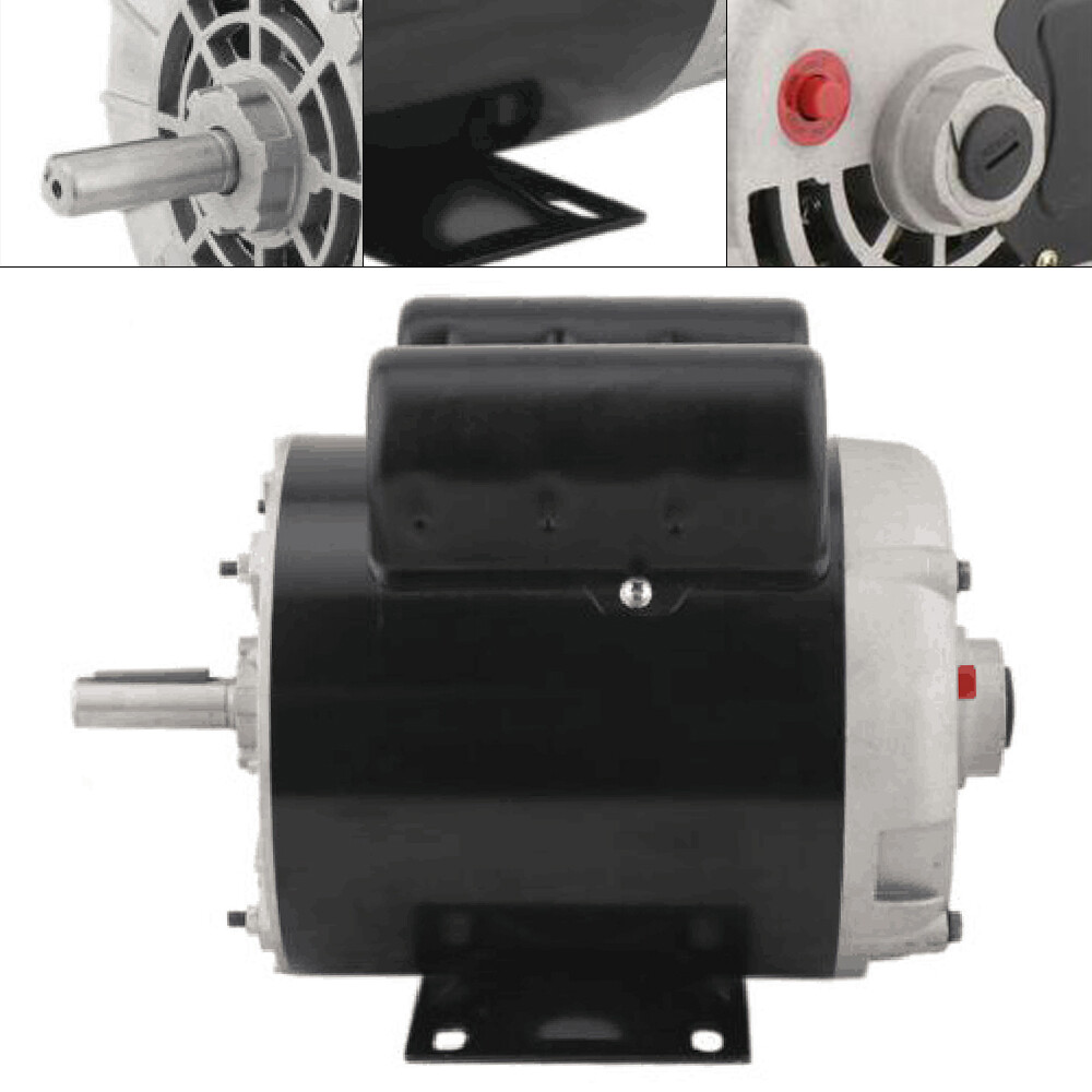 2 HP SPL Compressor Duty Electric Motor 3450 RPM 56 Frame 5/8