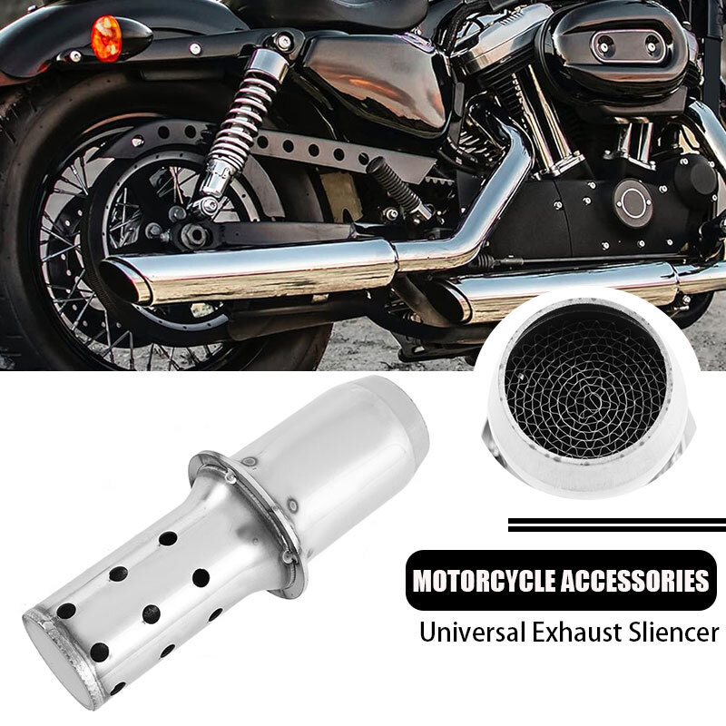 38mm Universal Motor Motorcycles Exhaust Pipe Baffle Muffler Insert Baffle Can