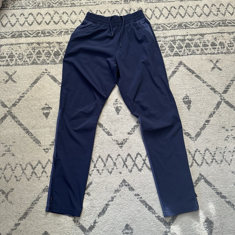 Under Armour UA Squad Mens Warm Up Pants Navy Blue Small Size
