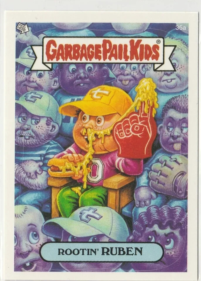 Rootin Ruben 35a Garbage Pail Kids 2003 ANS1 All New Series 1