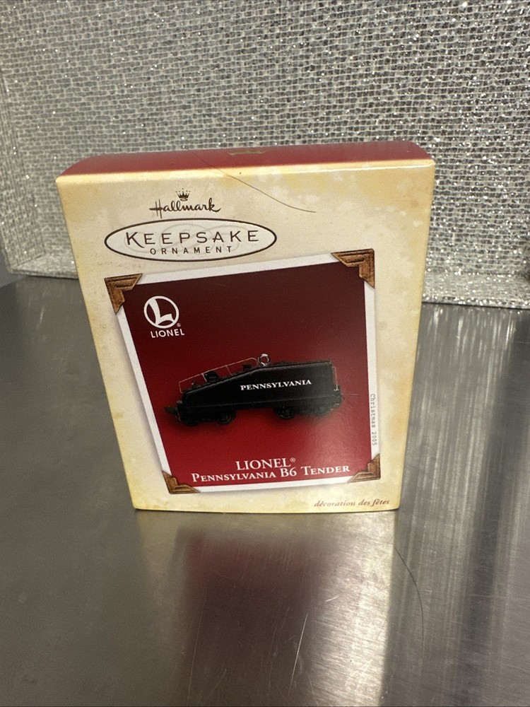 Hallmark Keepsake Ornament Lionel Pennsylvania B6 Locomotive Train