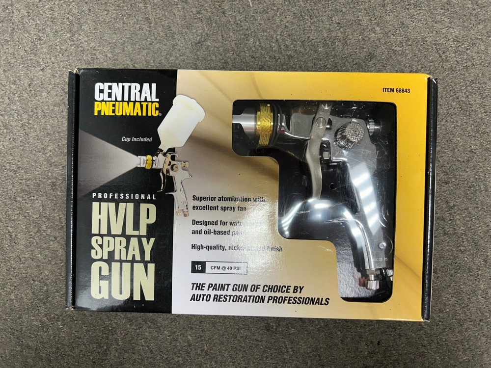Pneumatic Spray Gun Gravity Feed 15 CFm @ 40 PSI