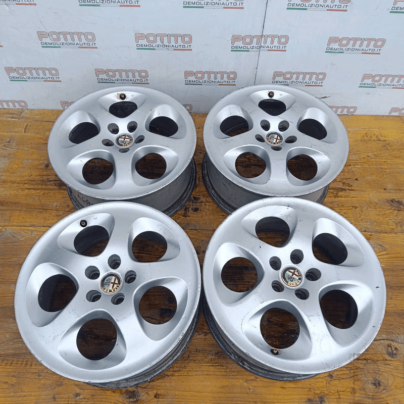Post wheel disc alloy SX ALFA ROMEO 147 (W8) 2.0 16V TS S/speed Dist.