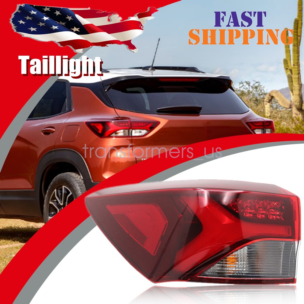 For 2021-2023 Chevy Trailblazer ACTIV|RS Outer LED Tail Light Lamp Driver Left
