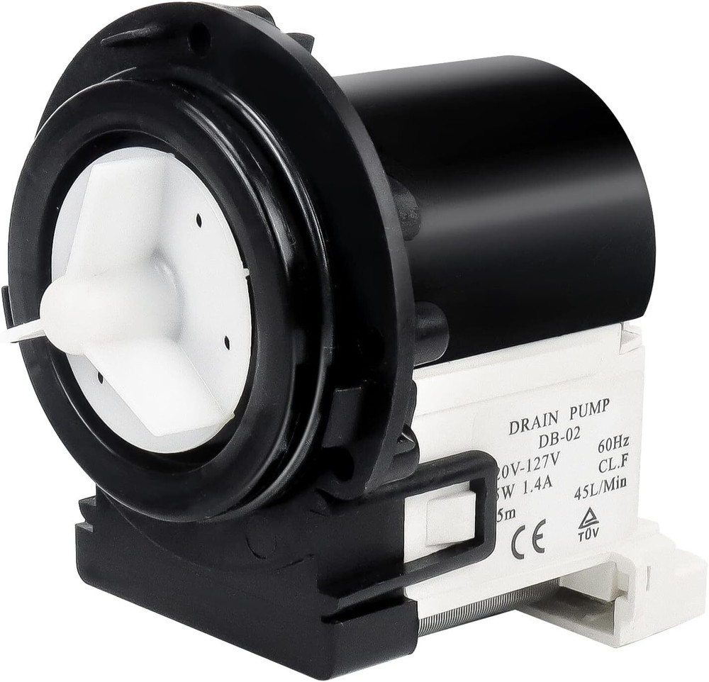 Replacement Water Drain Pump Motor Assembly for LG Washer WM2101HW WM2016CW
