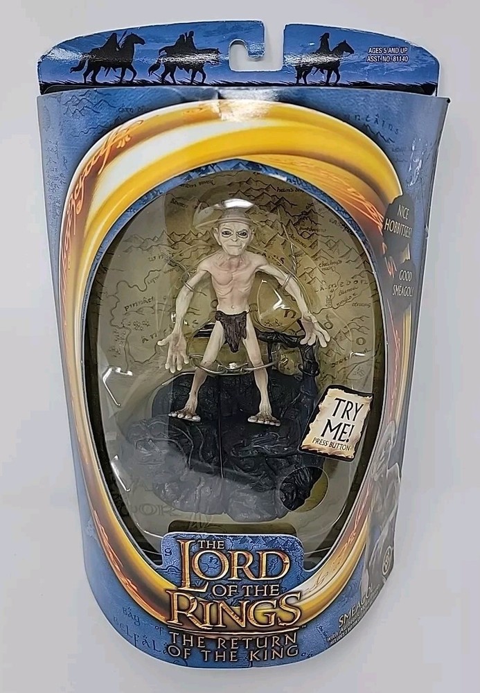 The Lord of the Rings The Return of the King Sméagol Action Figure 2003 Toy Biz