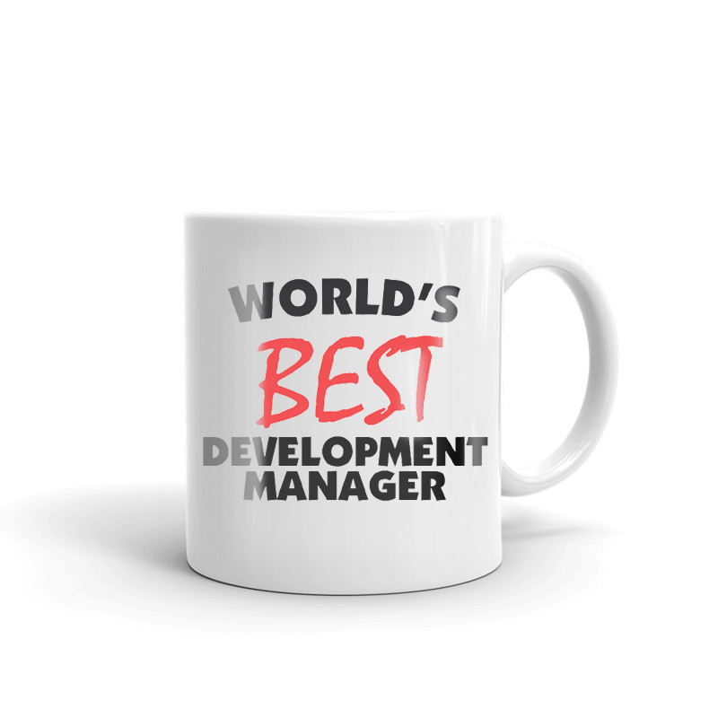 World's Best Development Manager Coffee Tea Ceramic Mug Office Work Cup Gift