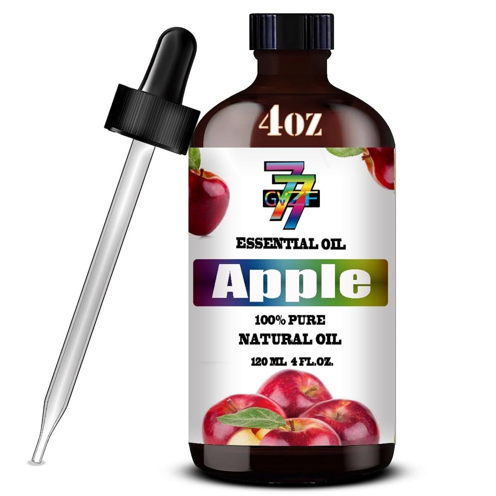 Fresh Apple Essential Oil 4 oz 120ml for Diffusers Humidifiers Aromatherapy
