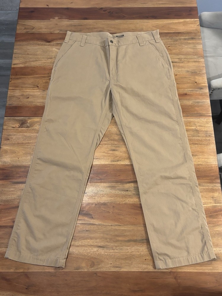 Carhartt Pants 38X32 Light Brown/ Beige  Relaxed Fit Straight Carpenter Pants