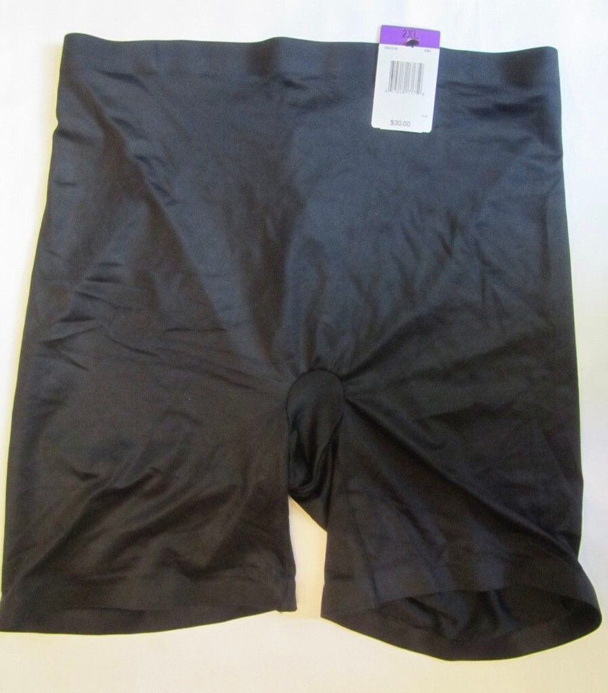 Maidenform Cool Comfort Thigh Slimmer Size 2XL Black DM0035